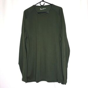 UA Under Armour Fitted Green long sleeve tee Shirt